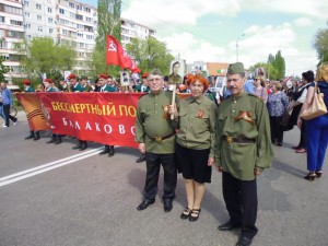 В День Победы в Балакове состоялась акция «Бессмертный полк»